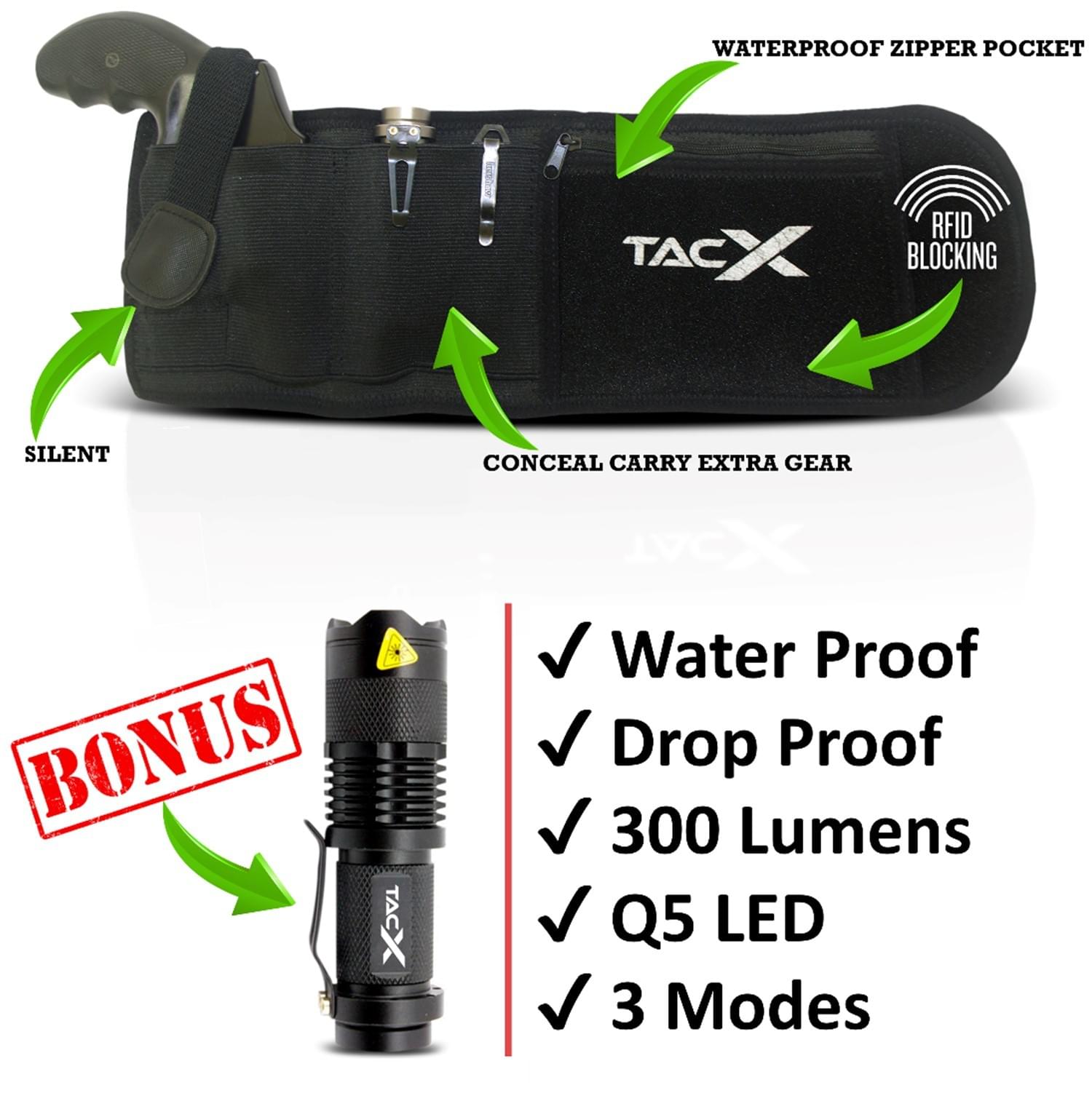 TacX | Premium Belly Holster